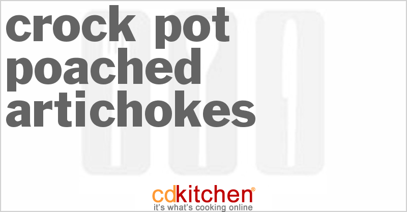 Poached Artichokes - CDKitchen.com