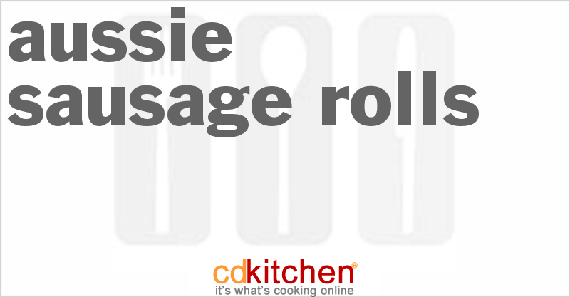 Aussie Sausage Rolls - CDKitchen.com