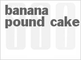 recipe for banana pound cake