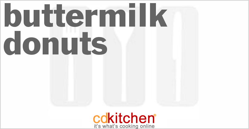 Buttermilk Donuts - CDKitchen.com