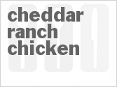 recipe for cheddar ranch chicken