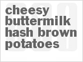 recipe for slow cooker cheesy buttermilk hash brown potatoes