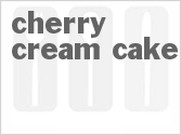 recipe for cherry cream cake
