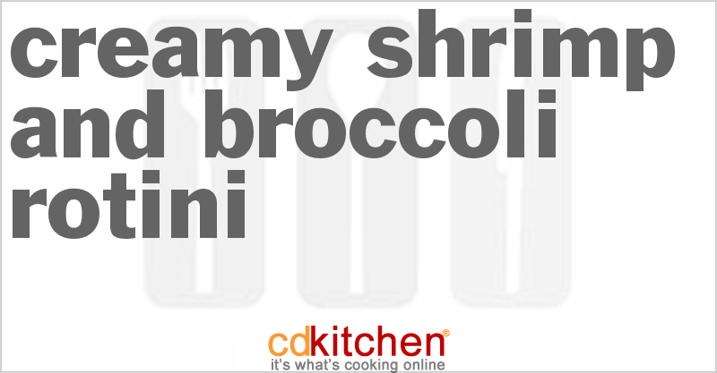 Creamy Shrimp And Broccoli Rotini - CDKitchen.com