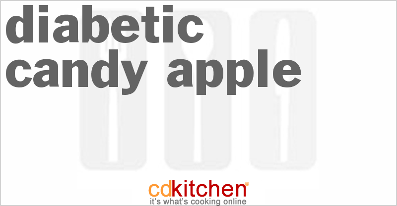 Diabetic Candy Apple - CDKitchen.com
