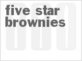recipe for five-star brownies