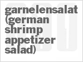 recipe for garnelensalat (german shrimp appetizer salad)