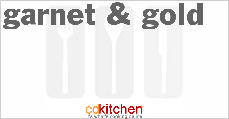 Garnet & Gold - CDKitchen.com