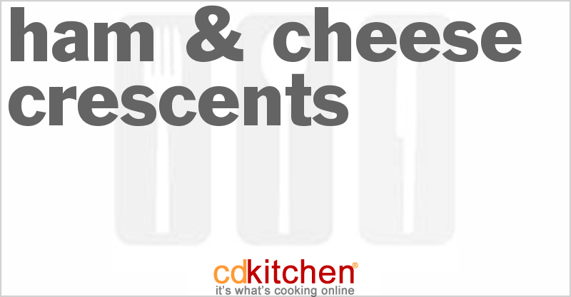 Ham & Cheese Crescents - CDKitchen.com