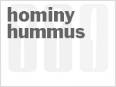 recipe for hominy hummus