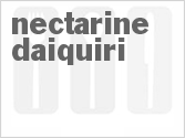 recipe for nectarine daiquiri