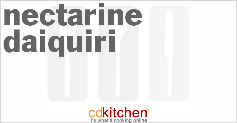 Nectarine Daiquiri - CDKitchen.com