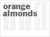 recipe for orange almonds