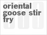 recipe for asian goose stir-fry