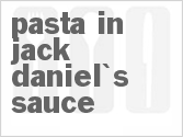 recipe for pasta in jack daniel's sauce