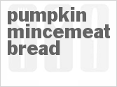 recipe for pumpkin-mincemeat bread