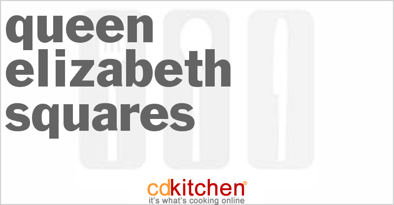 Queen Elizabeth Squares - CDKitchen.com