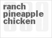 recipe for ranch pineapple chicken