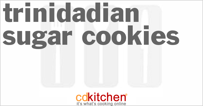 Trinidadian Sugar Cookies - CDKitchen.com