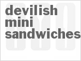 Devilish Mini-Sandwiches
