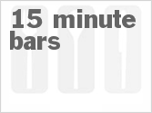 recipe for 15 minute bars