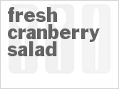 Fresh Cranberry Salad