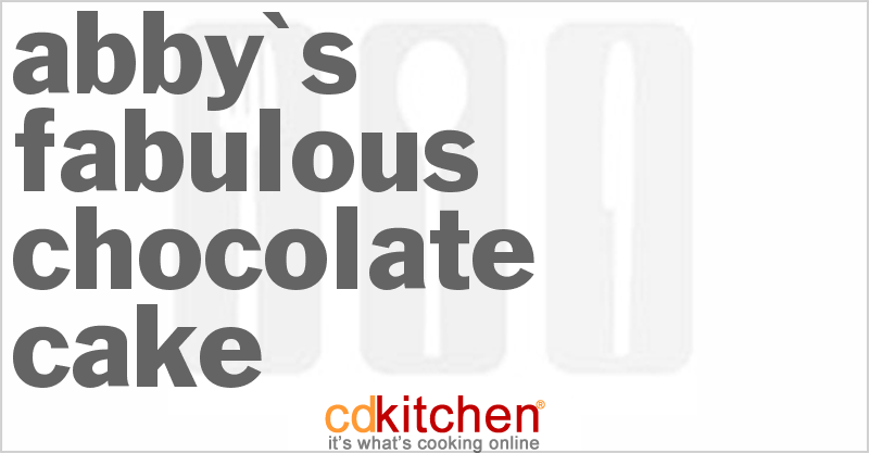 Abby's Fabulous Chocolate Cake - CDKitchen.com
