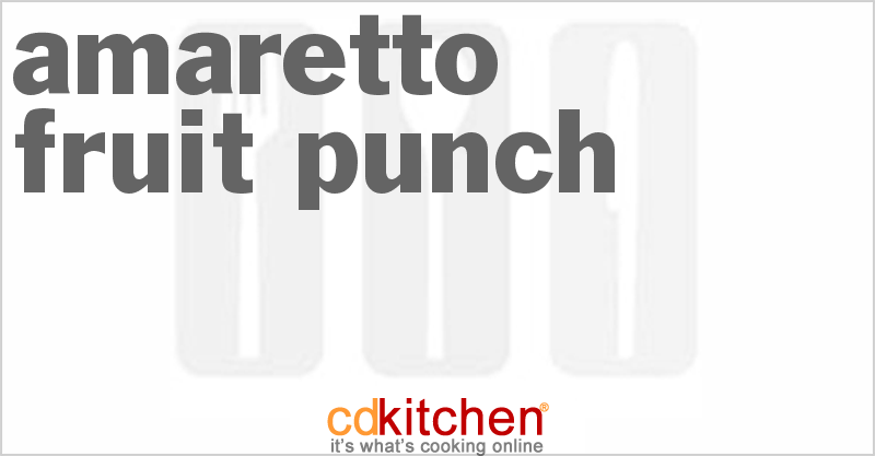 Amaretto Fruit Punch - CDKitchen.com