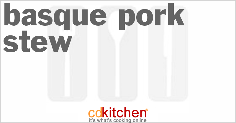 Basque Pork Stew - CDKitchen.com