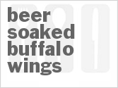 recipe for beer-soaked buffalo chicken wings