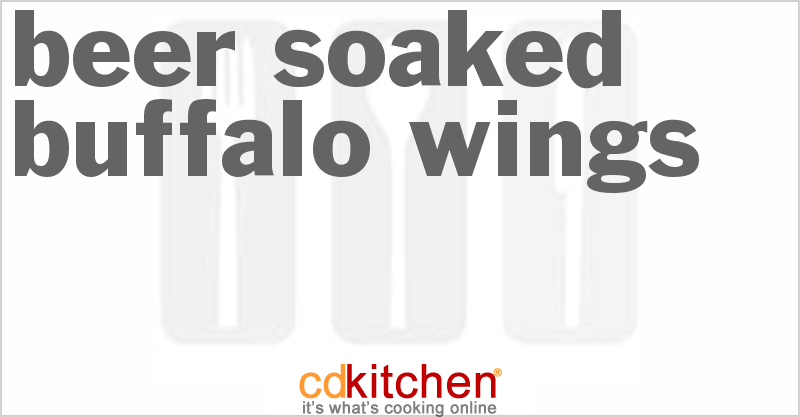 Beer-Soaked Buffalo Wings - CDKitchen.com
