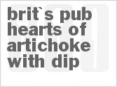 recipe for brit's pub hearts of artichoke with dip