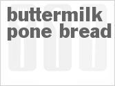 recipe for buttermilk pone bread