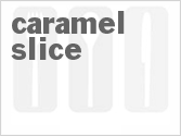 recipe for caramel slice