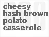 recipe for slow cooker cheesy hash brown potato casserole