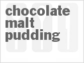 recipe for chocolate malt pudding