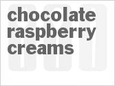recipe for chocolate raspberry creams