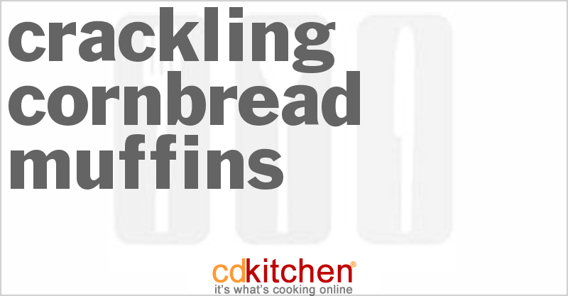 Crackling Cornbread Muffins Recipe | CDKitchen.com