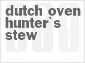 recipe for dutch oven hunter's stew