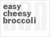 recipe for easy cheesy broccoli