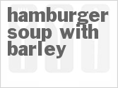 recipe for slow cooker hamburger soup with barley