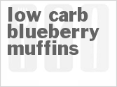 recipe for low carb blueberry muffins