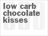 recipe for low carb chocolate kisses