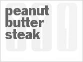 recipe for peanut butter steak