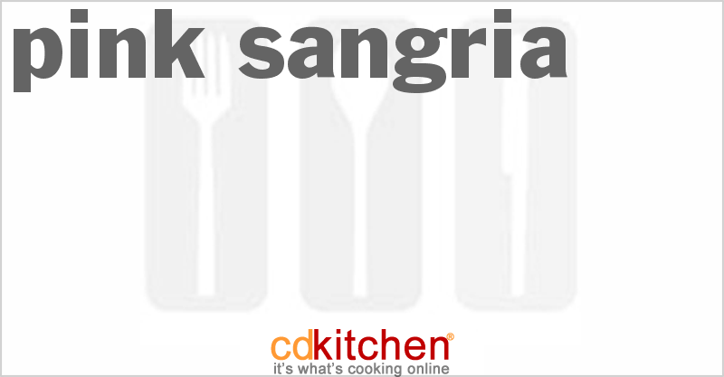 Pink Sangria - CDKitchen.com