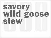 recipe for savory wild goose stew
