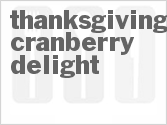recipe for thanksgiving cranberry delight