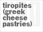 recipe for tiropites (greek cheese pastries)