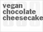 recipe for vegan chocolate cheesecake