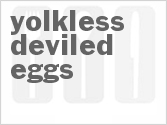 recipe for yolkless deviled eggs